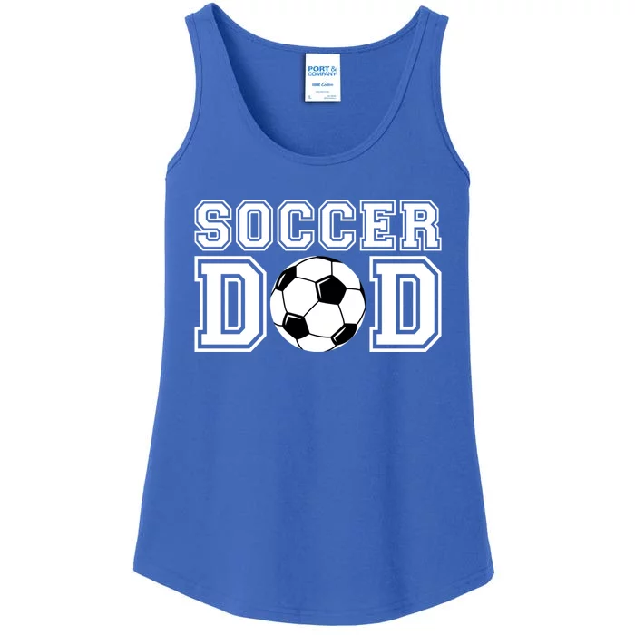 Soccer Dad Gift Soccer Gift For Father Dad Soccer Gift Ladies Essential Tank