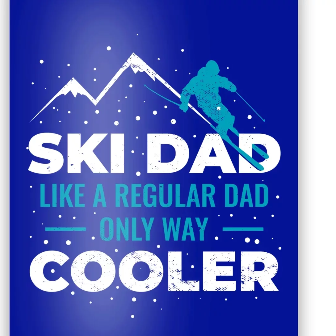 Ski Dad Gift Poster