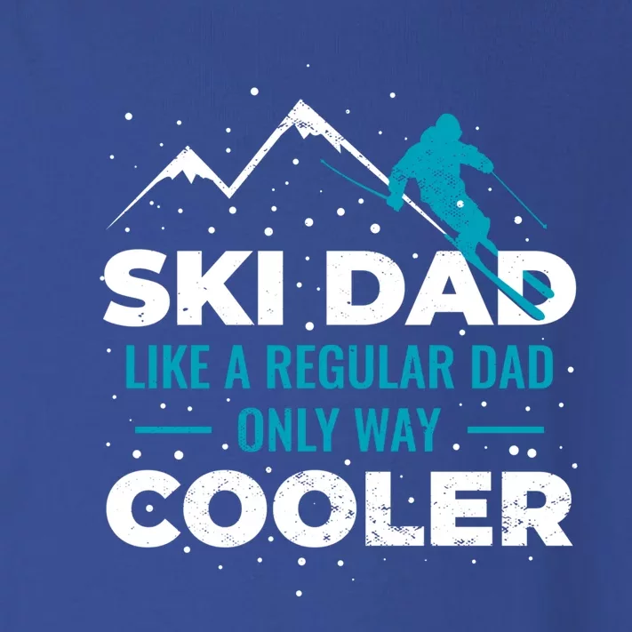 Ski Dad Gift Toddler Long Sleeve Shirt