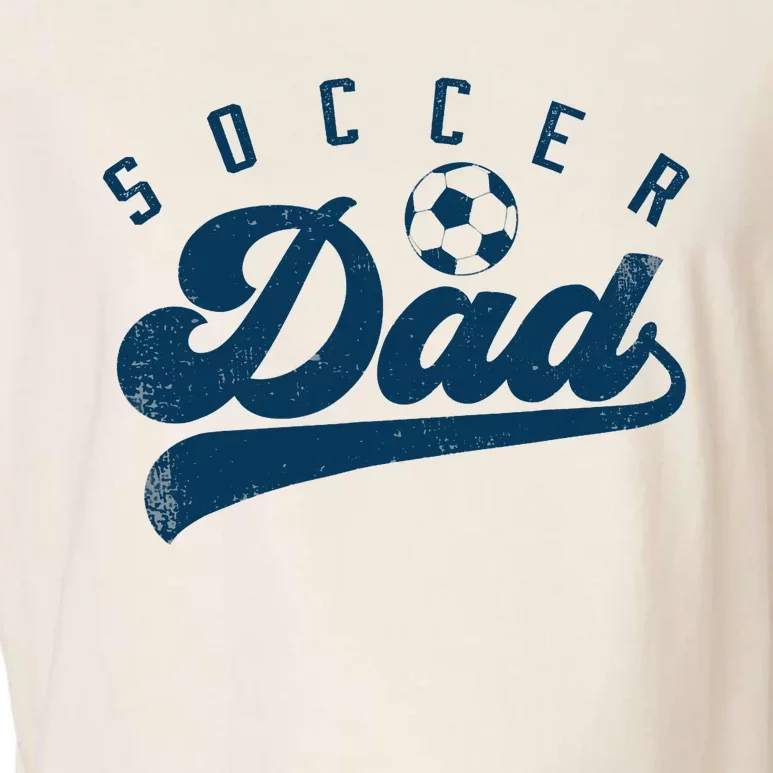 Soccer Dad Gifts Daddy Father's Day Garment-Dyed Women's Muscle Tee