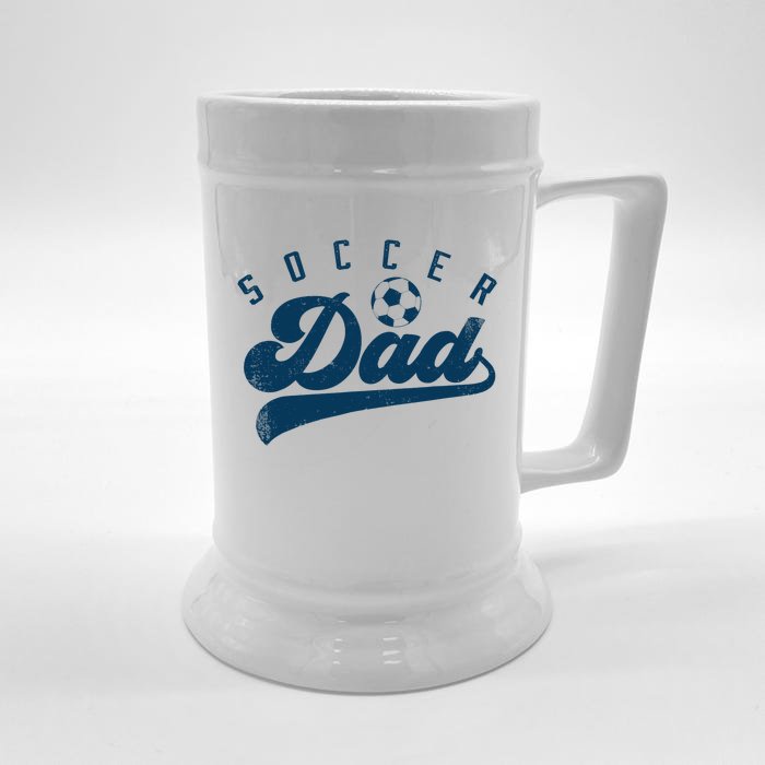 Soccer Dad Gifts Daddy Father's Day Front & Back Beer Stein