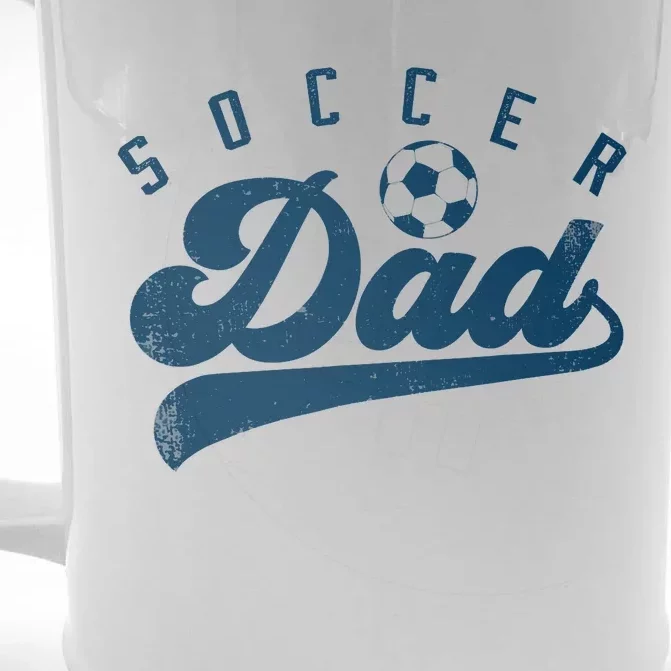 Soccer Dad Gifts Daddy Father's Day Front & Back Beer Stein