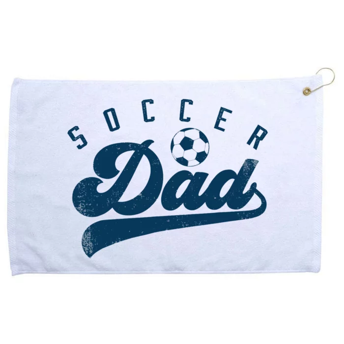 Soccer Dad Gifts Daddy Father's Day Grommeted Golf Towel