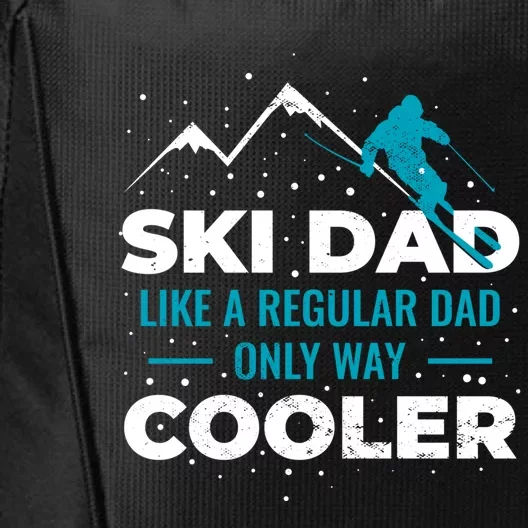 Ski Dad Gift City Backpack