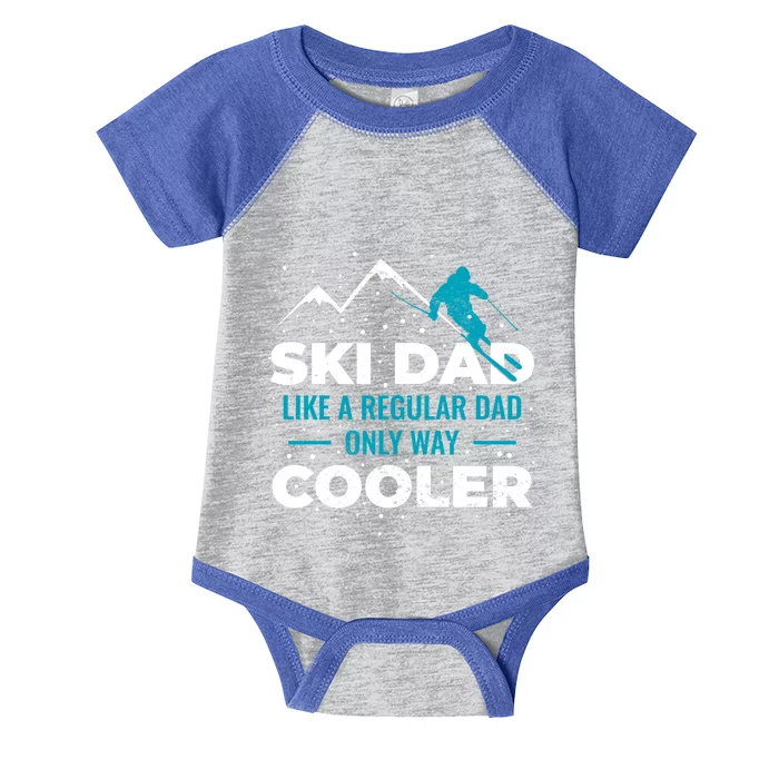 Ski Dad Gift Infant Baby Jersey Bodysuit