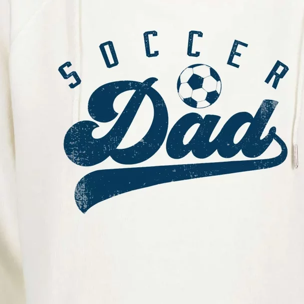 Soccer Dad Gifts Womens Funnel Neck Pullover Hood