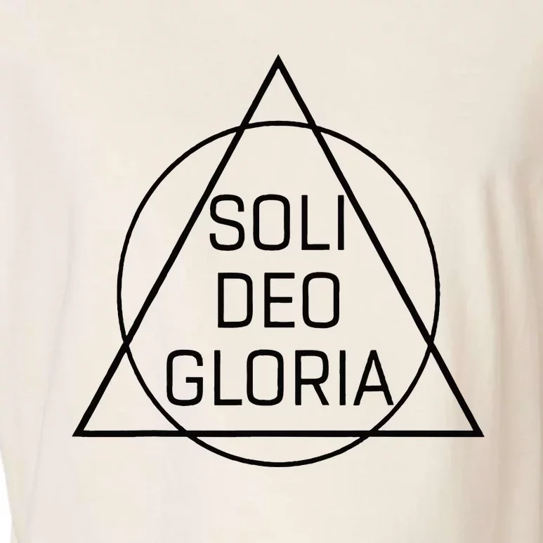 Soli Deo Gloria Five Solas Reformed Theology Garment-Dyed Women's Muscle Tee