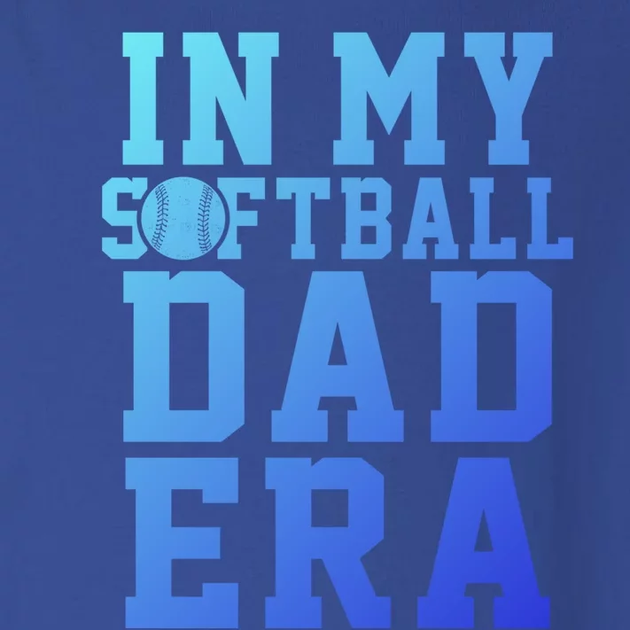 Softball Daddy Humor Design Funny Softball Dad Gift Toddler Long Sleeve Shirt