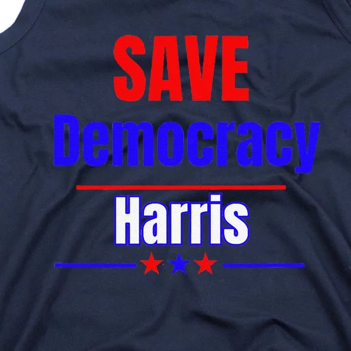 Save Democracy Harris Tank Top