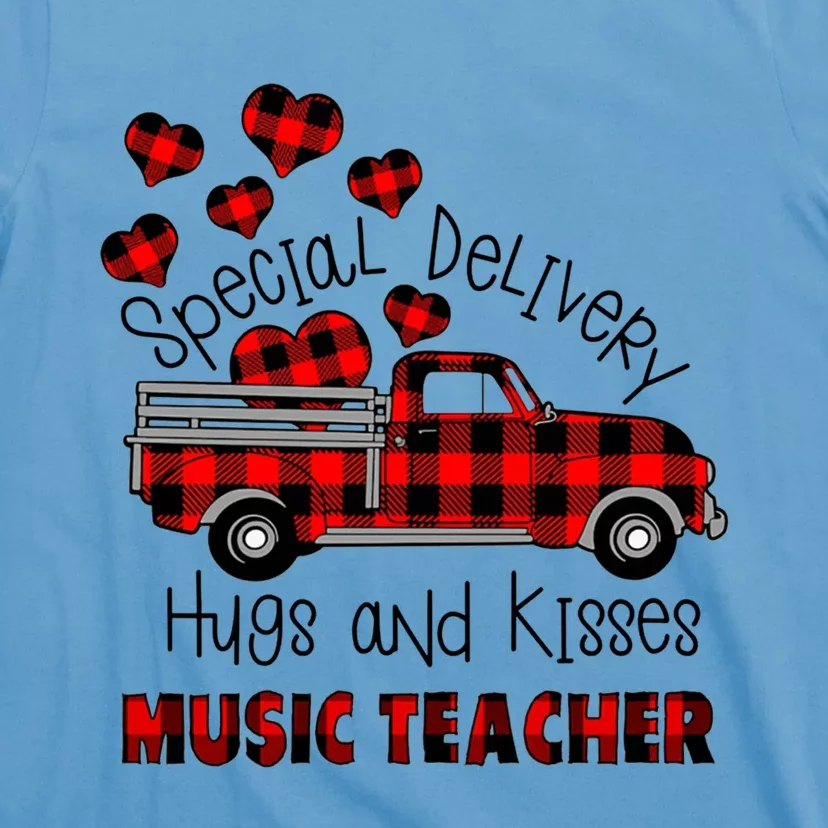 Special Delivery Hug And Kisses Music Teacher Valentine's Meaningful Gift T-Shirt