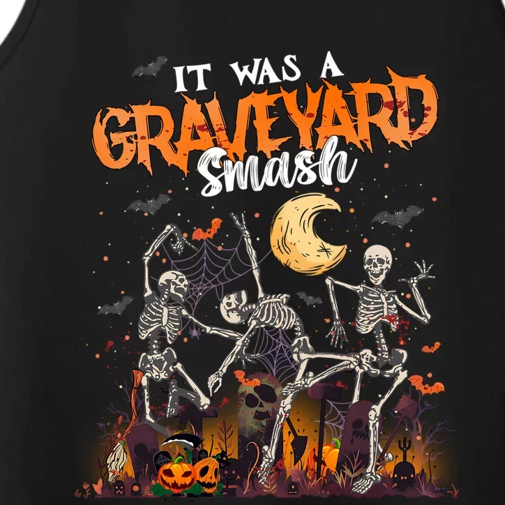 Skeleton Dancing Halloween Spooky Performance Tank