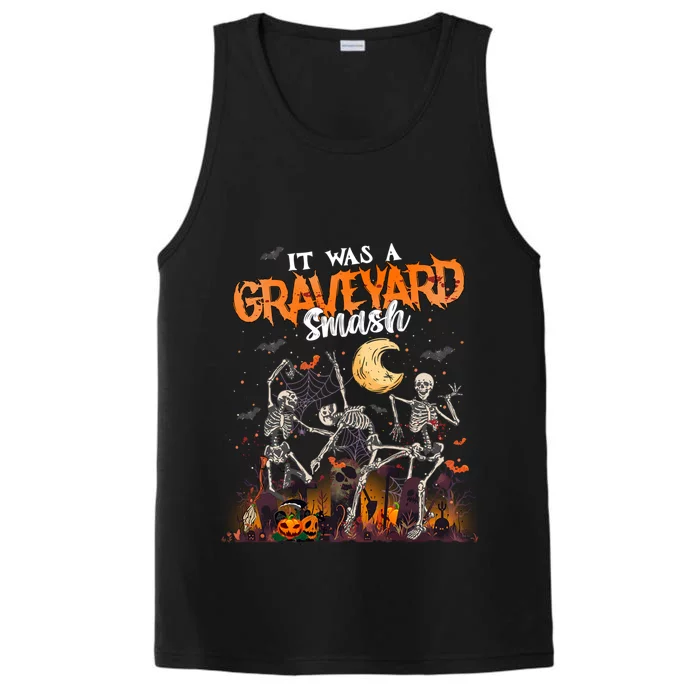 Skeleton Dancing Halloween Spooky Performance Tank