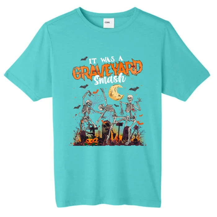 Skeleton Dancing Halloween Spooky ChromaSoft Performance T-Shirt