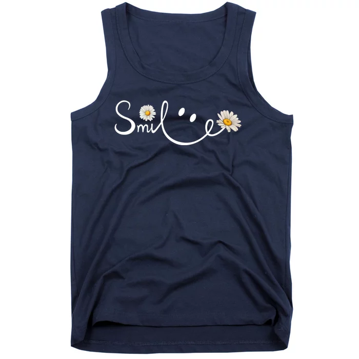 Smile Daisy Happy Face Tank Top