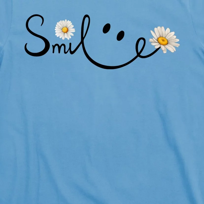 Smile Daisy Happy Face T-Shirt