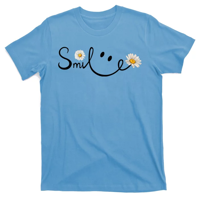 Smile Daisy Happy Face T-Shirt