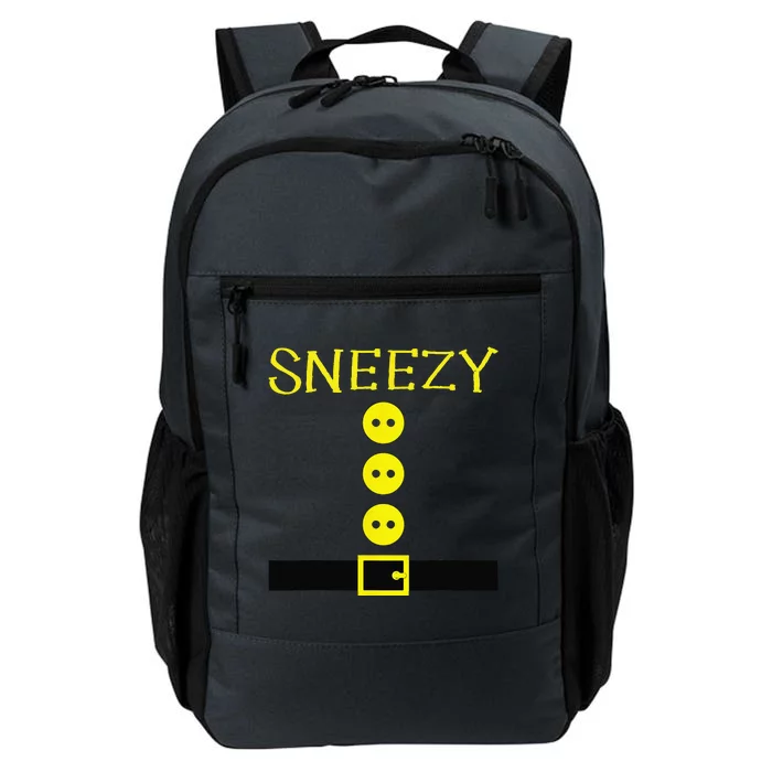 Sneezy Dwarf Halloween Matching Family Costume Color Dwarf Daily Commute Backpack