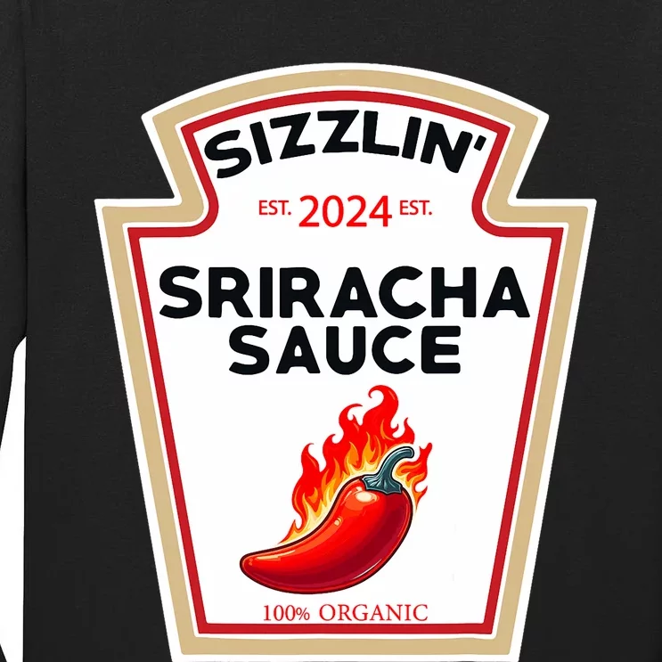 Sauce Diy Halloween 2024 Costume Group Condiments Tall Long Sleeve T-Shirt