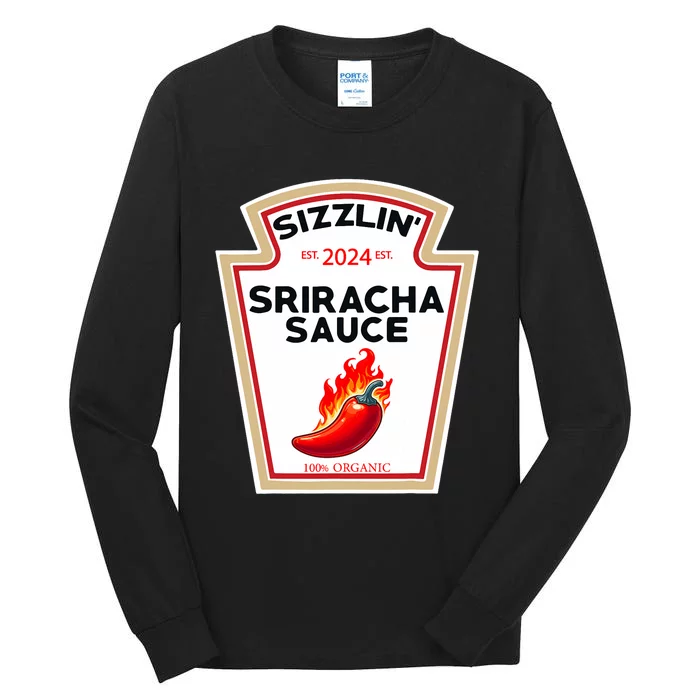 Sauce Diy Halloween 2024 Costume Group Condiments Tall Long Sleeve T-Shirt