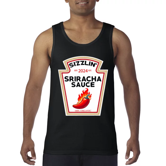 Sauce Diy Halloween 2024 Costume Group Condiments Tank Top