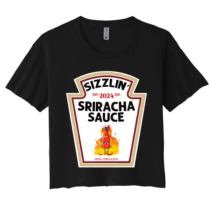 Sauce Diy Halloween Costume Group Condiments Women's Crop Top Tee