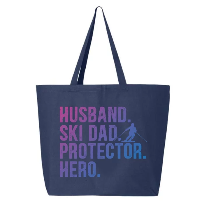 Ski Dad Husband Hero Gift 25L Jumbo Tote