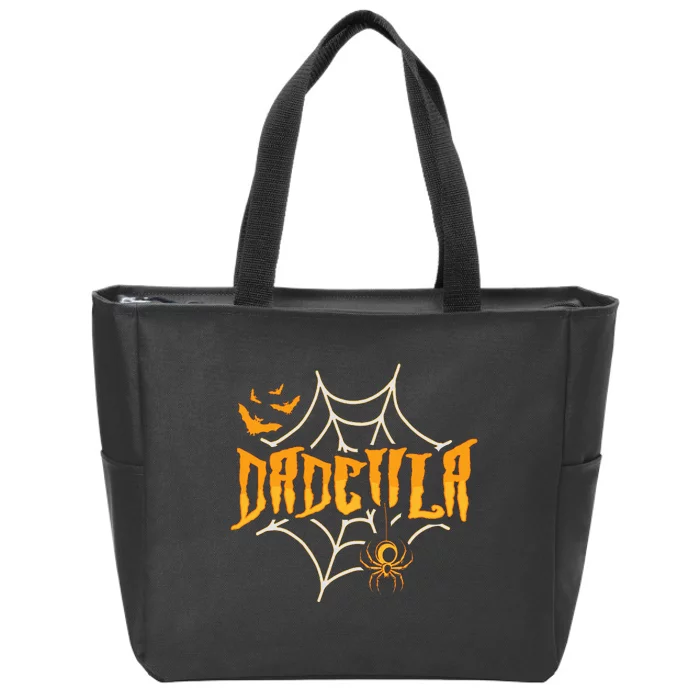 Spooky Dadcula Halloween Design for Fathers Zip Tote Bag