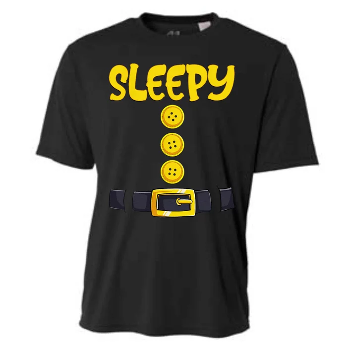 Sleepy Dwarf Halloween Costume Funny Gift Idea Sleepy Dwarf Cooling Performance Crew T-Shirt