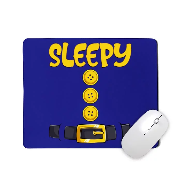 Sleepy Dwarf Halloween Costume Funny Gift Idea Sleepy Dwarf Gift Mousepad