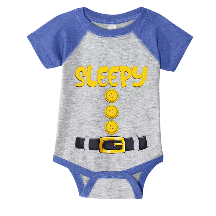 Sleepy Dwarf Halloween Costume Funny Gift Idea Sleepy Dwarf Gift Infant Baby Jersey Bodysuit