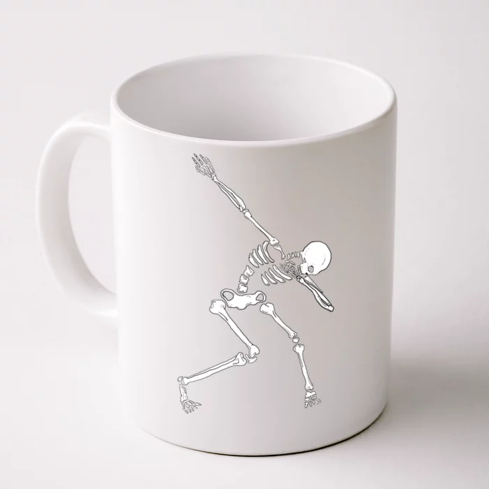 Skeleton Dab Halloween Dabbing Skeleton Cool Gift Front & Back Coffee Mug