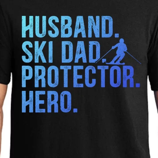 Ski Dad Husband Hero Gift Pajama Set