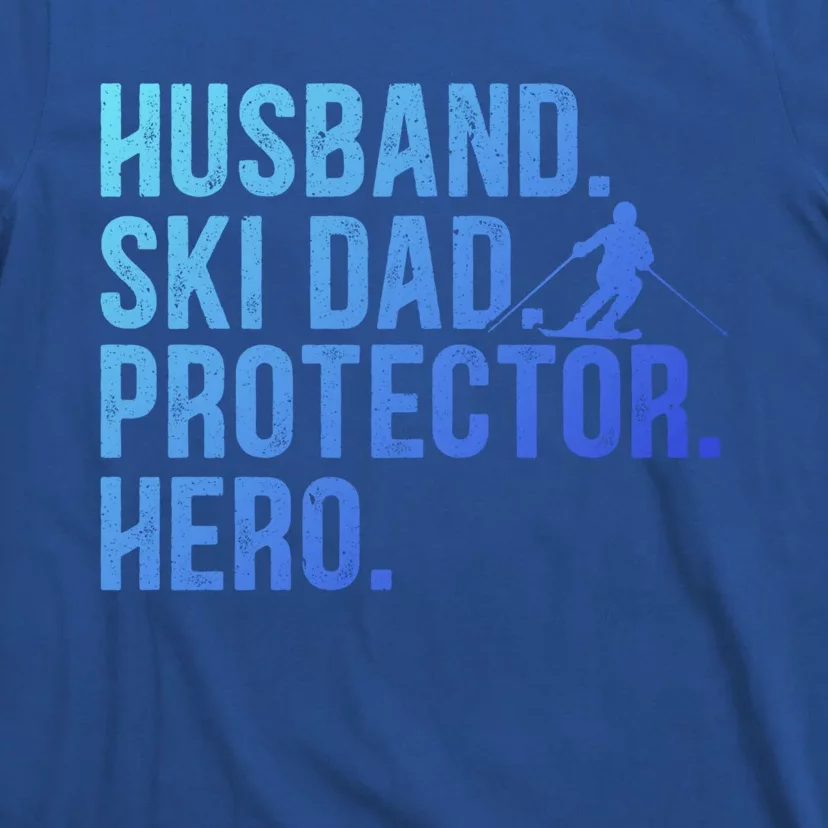 Ski Dad Husband Hero Gift T-Shirt