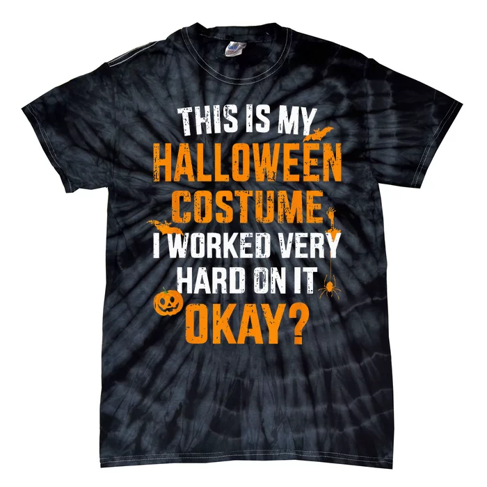 Spooky DIY Halloween Outfit: My Effort Shines Tie-Dye T-Shirt