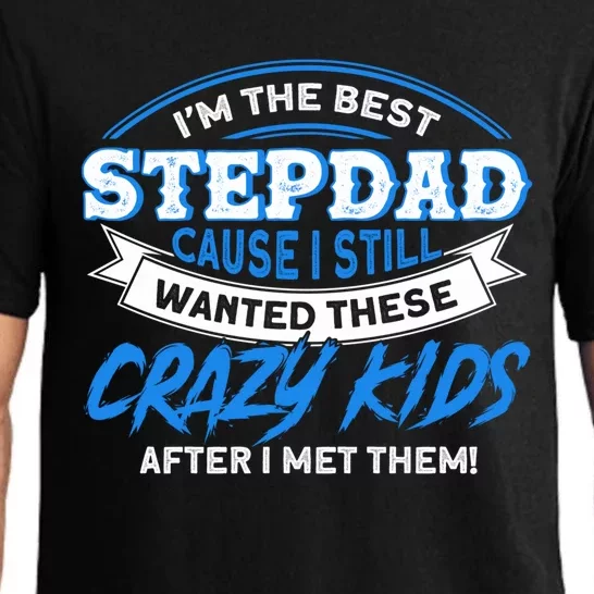 Step Dads I'm The Best Stepdad Father's Day Stepdad Stepdads Gift Pajama Set