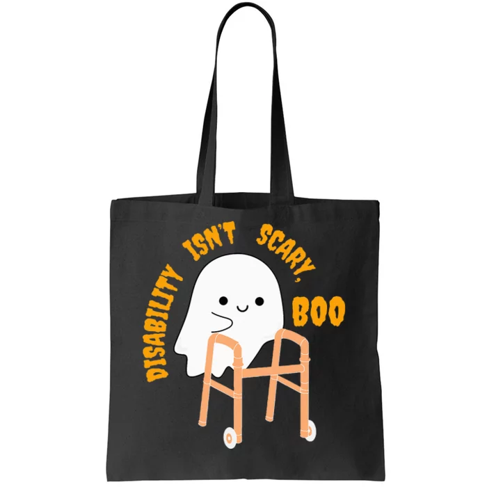 Spooky Disability Isn’t Scary Boo Cute Halloween Funny Trend Tote Bag