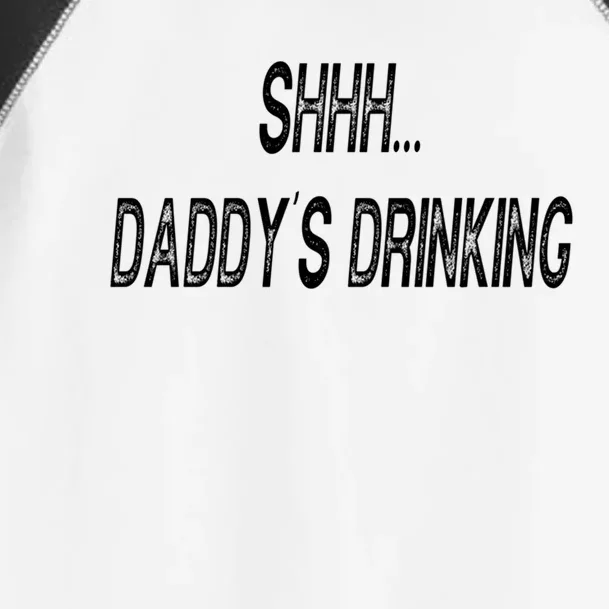 Shhh Daddys Ing Funny S Gift Toddler Fine Jersey T-Shirt