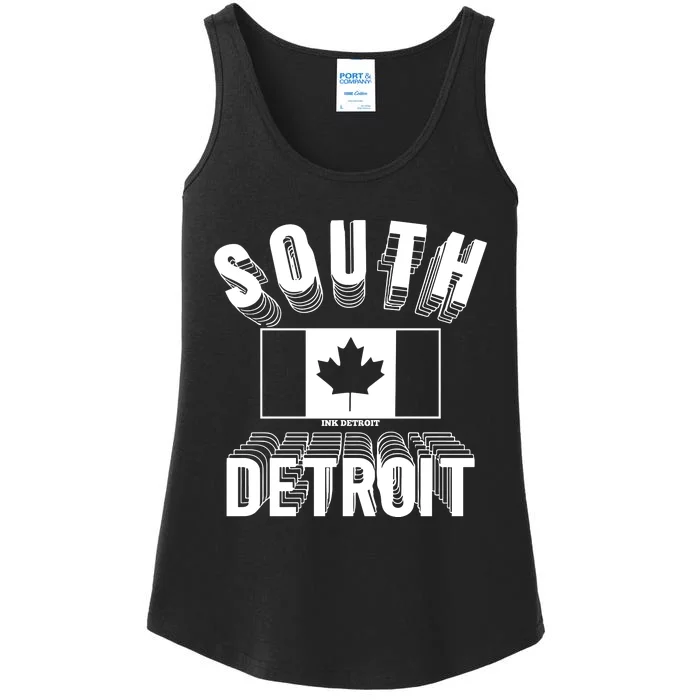 South Detroit Ink Detroit Ladies Essential Tank