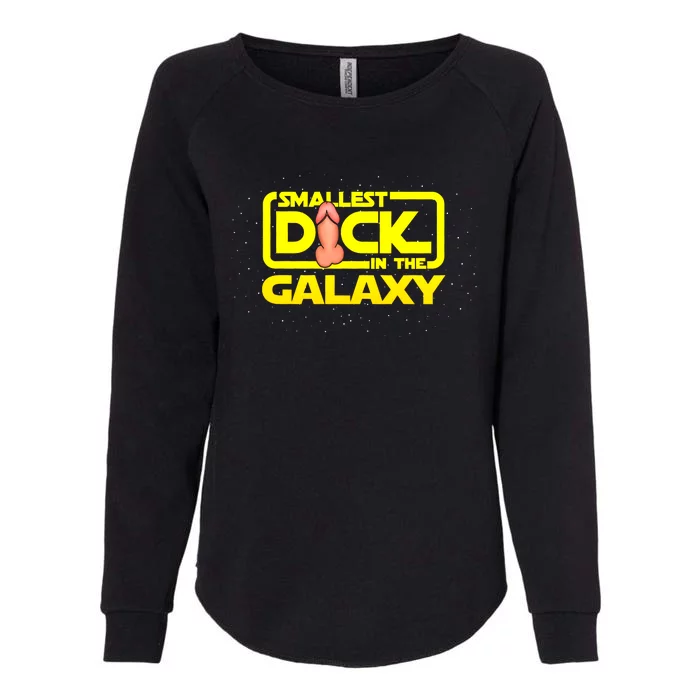 Smallest Dick In The Galaxy Funny Adult Sex Joke Gift Idea Womens California Wash Sweatshirt