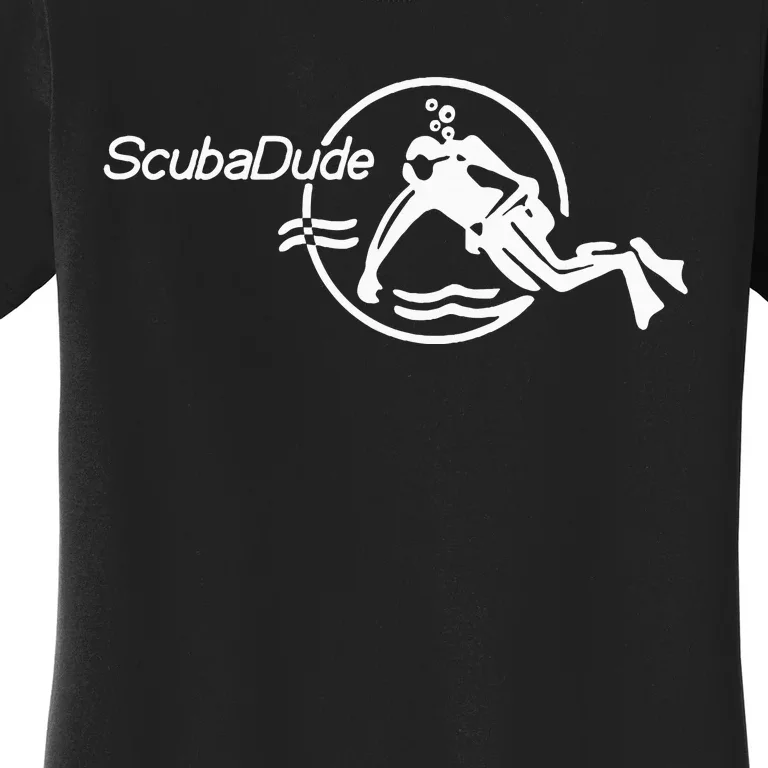 Scuba Dude Iconic Diver For Diving And Watch Enthusiasts Women's T-Shirt