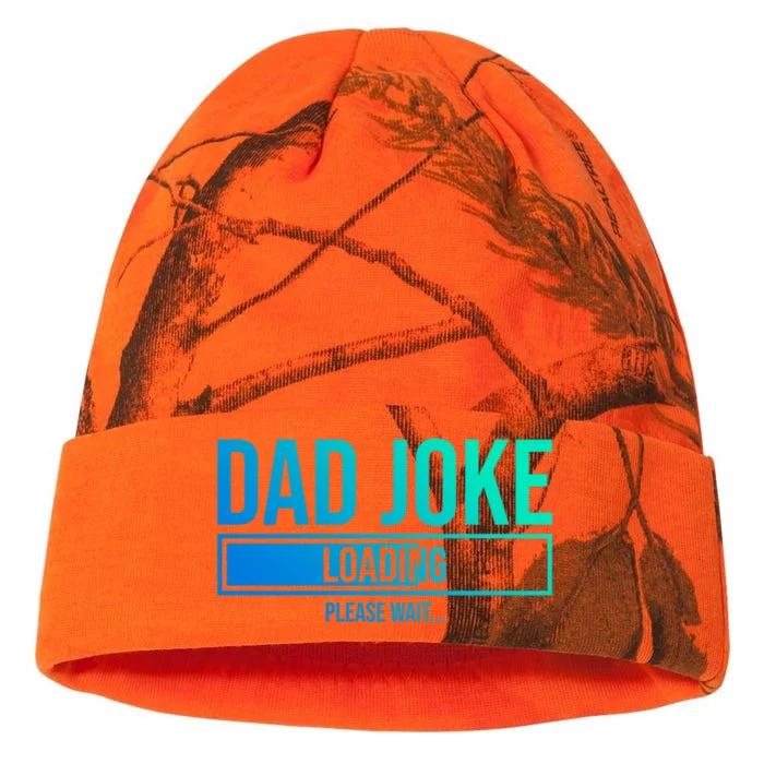 Superhero Dad Joke Loading Please Wait Papa Gift Kati - 12in Camo Beanie