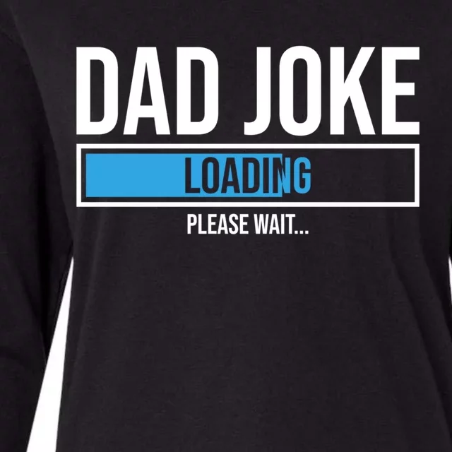 Superhero Dad Joke Loading Please Wait Papa Gift Womens Cotton Relaxed Long Sleeve T-Shirt