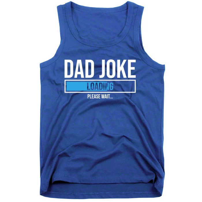 Superhero Dad Joke Loading Please Wait Papa Gift Tank Top