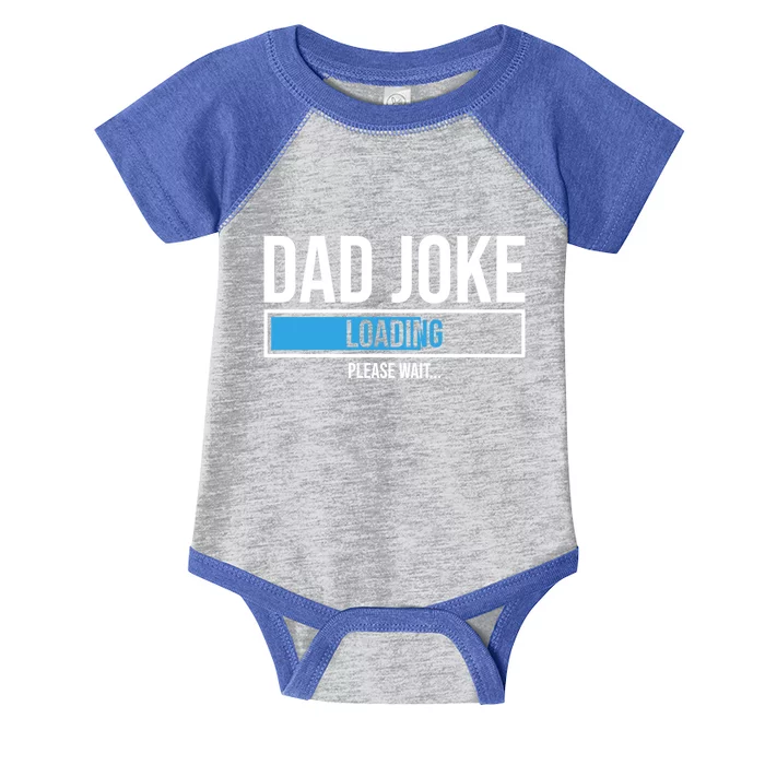 Superhero Dad Joke Loading Please Wait Papa Gift Infant Baby Jersey Bodysuit