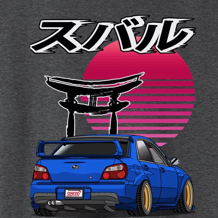 Subie Drift King Women's Crop Top Tee