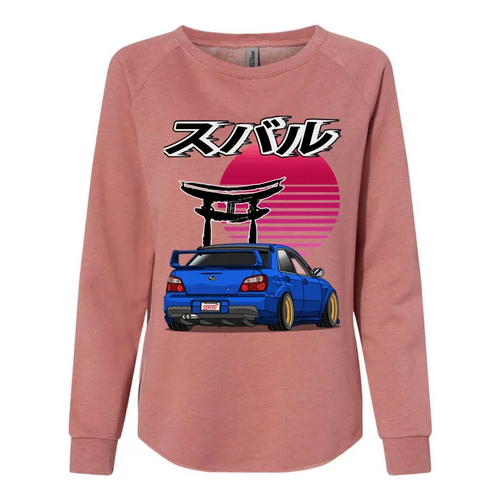 Subie Drift King Womens California Wash Sweatshirt