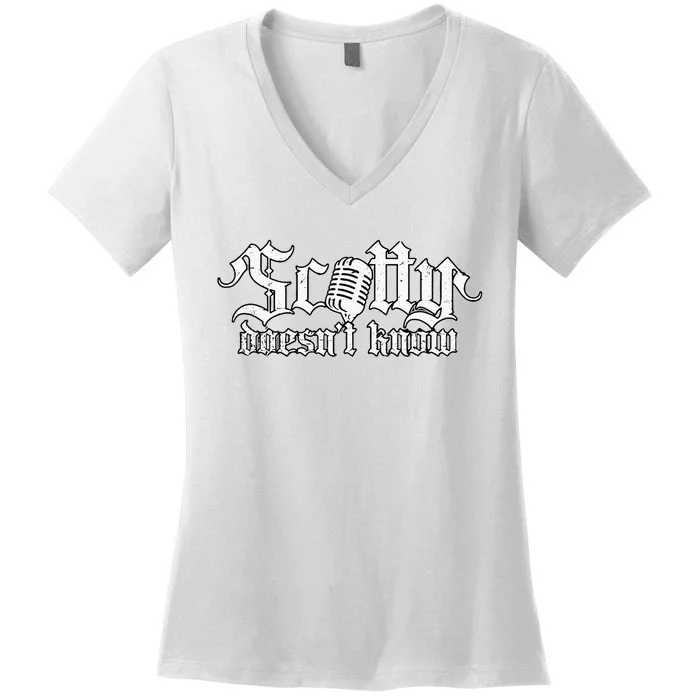 Scotty Doesnt Know Eurotrip Women's V-Neck T-Shirt