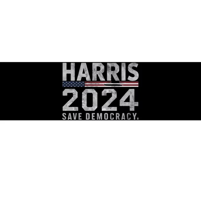 Save Democracy Kamala Harris For President 2024 Bumper Sticker