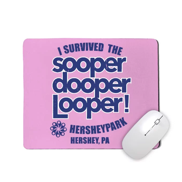 Sooper Dooper Looper Mousepad