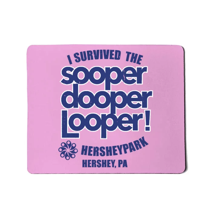 Sooper Dooper Looper Mousepad